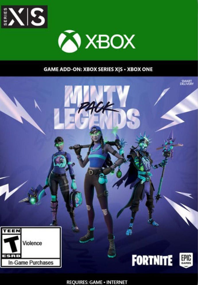 Fortnite Minty Legends Pack + 1000 V-Bucks Código de XBOX LIVE GLOBAL